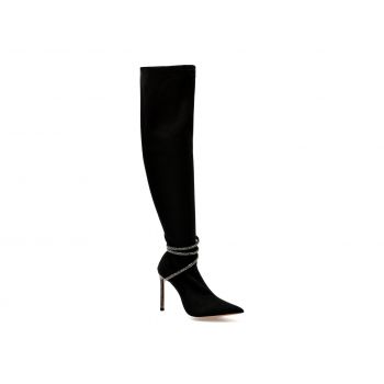 Cizme ALDO negre, EBEDDLAEN001, din material textil