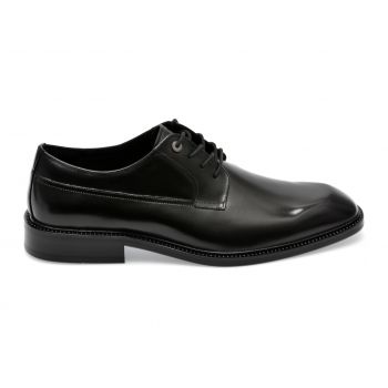 Pantofi ALDO negri, BOYARD001, din piele naturala la reducere