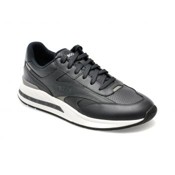 Pantofi BOSS bleumarin, 2902, din piele naturala
