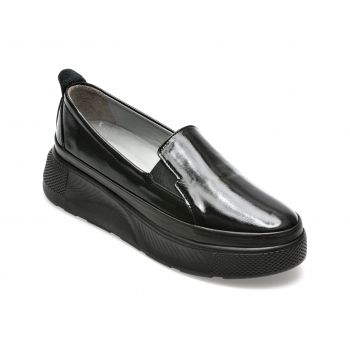 Pantofi GRYXX negri, 381703, din piele naturala lacuita ieftina