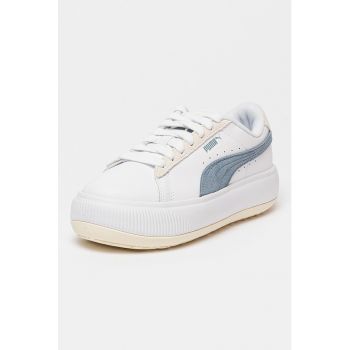 Pantofi sport din piele cu talpa flatform Mayu