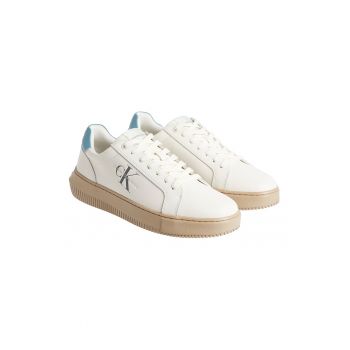 Pantofi sport low-cut de piele cu logo