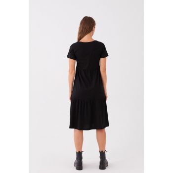 Rochie cu decolteu in V pentru gravide