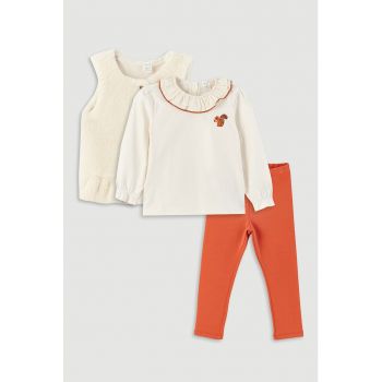 Set de colanti - bluza si vesta
