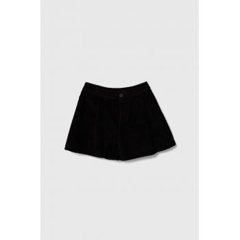 United Colors of Benetton culoarea negru, neted, talie reglabila