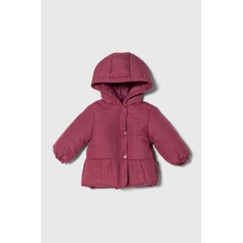 zippy geaca bebe culoarea violet