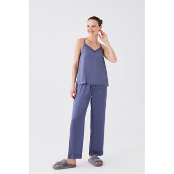 Pijama cu aspect de satin