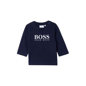 Bluza din bumbac cu imprimeu logo
