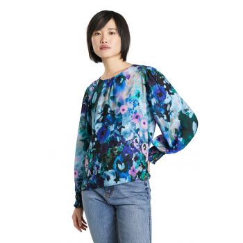 Bluza lejera cu imprimeu floral