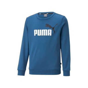 Bluza sport cu imprimeu logo Essentials+
