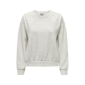 Bluza sport cu insertii de dantela Gina