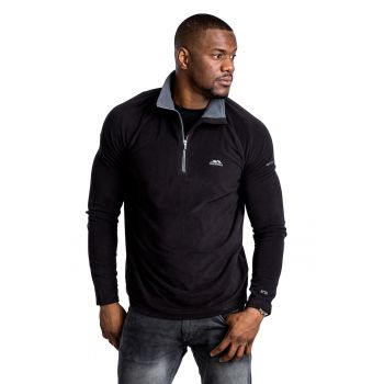 Bluza sport din material microfleece cu fenta cu fermoar Blackford