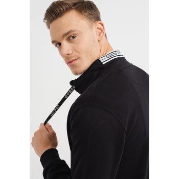 Bluza sport slim fit cu fermoar