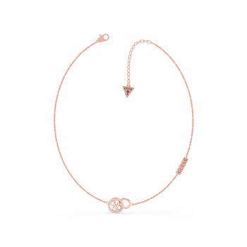 Colier cu pandantiv logo si cristale Swarovski