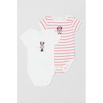 Set de body-uri cu imprimeu cu Minnie Mouse - 2 piese