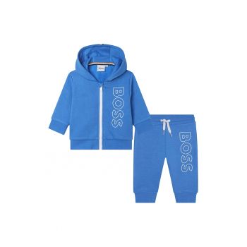 Set cu hanorac si pantaloni sport - cu logo