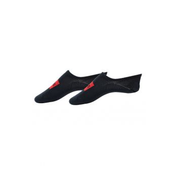 Set de sosete foarte scurte cu model logo - 2 perechi
