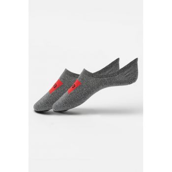 Set de sosete foarte scurte cu model logo - 2 perechi