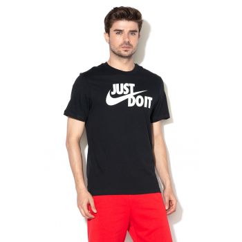 Tricou de bumbac cu logo Swoosh