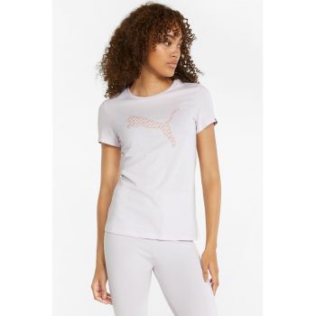 Tricou de bumbac cu imprimeu logo Power
