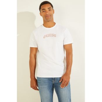 Tricou de bumbac cu logo