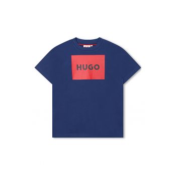 Tricou din bumbac cu imprimeu logo