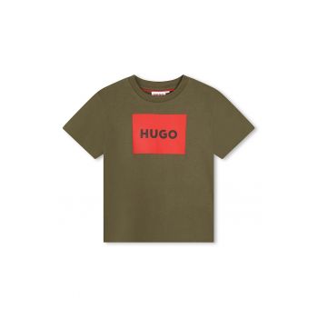 Tricou din bumbac cu imprimeu logo