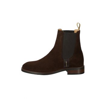 Ghete Chelsea de piele intoarsa