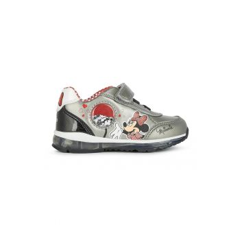Pantofi sport de piele ecologica cu imprimeu cu desene