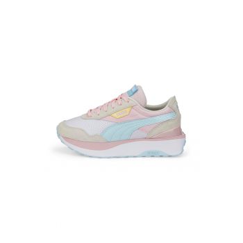 Pantofi sport de piele intoarsa si material textil Cruise Rider