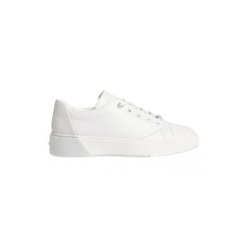 Pantofi sport din piele cu detalii cu logo