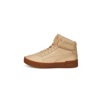 Pantofi sport mid-high de piele ecologica si piele Carina 2.0