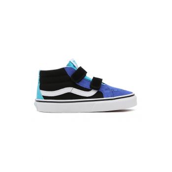 Tenisi mid-high cu model colorblock si velcro Sk8-Mid Reissue