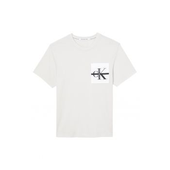 Tricou regular fit din amestec de bumbac organic