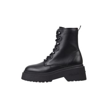 Ghete de piele cu fermoar
