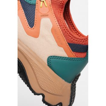 Pantofi sport cu model colorblock