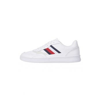 Pantofi sport de piele si piele intoarsa