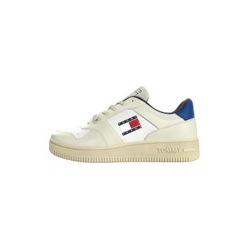 Pantofi sport low-cut de piele