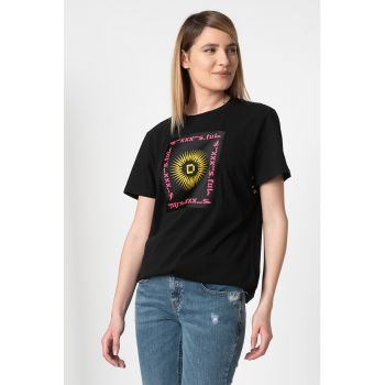 Tricou cu imprimeu grafic Daria