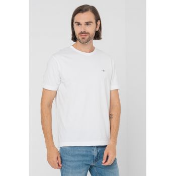 Tricou regular-fit din bumbac Shield