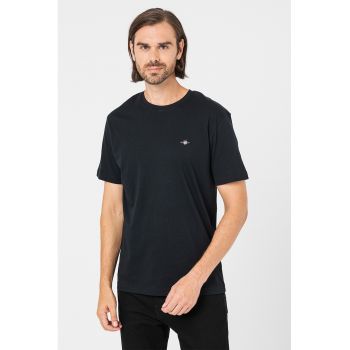 Tricou regular fit din bumbac Shield