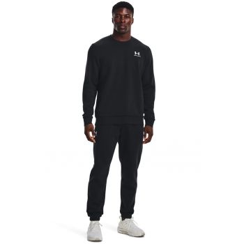 Bluza sport cu decolteu la baza gatului pentru fitness Essential
