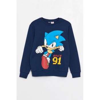 Bluza sport de bumbac cu desene