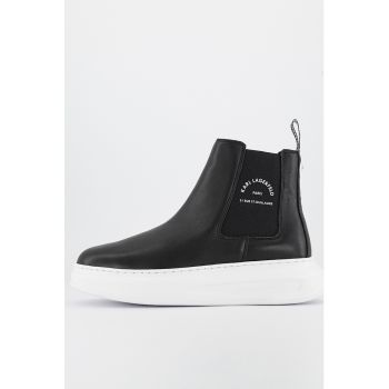 Ghete Chelsea de piele