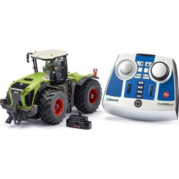 Jucarie Claas Xerion 5000 TRAC VC with Bluetooth remote control module, RC (green)