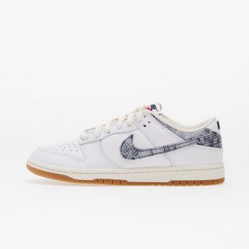 Nike Dunk Low White/ Midnight Navy-Gym Red-Sail ieftina