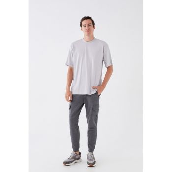 Pantaloni sport cargo slim fit