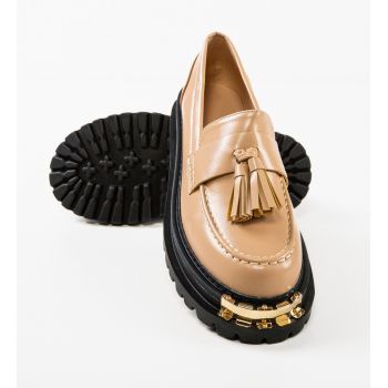 Pantofi casual dama Debresku Nude