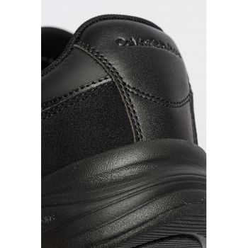 Pantofi sport cu insertii de piele