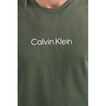 Tricou de bumbac organic cu imprimeu logo